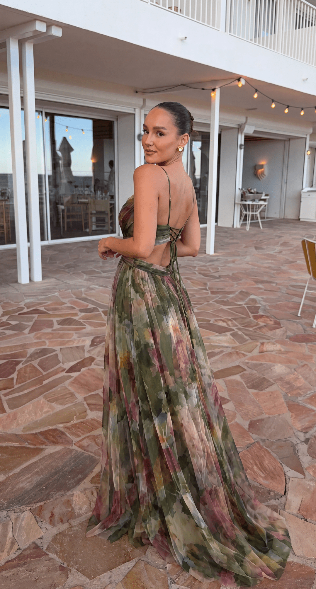 Women's SOERA Emma Floral Mesh Maxi Dress