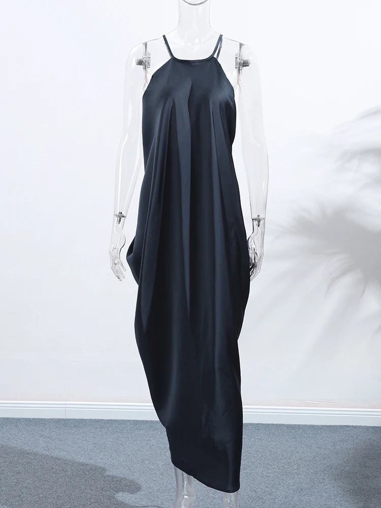 Women's SOERA Indira Satin Halter Maxi Dress