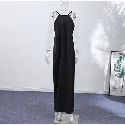 Women's SOERA Indira Satin Halter Maxi Dress