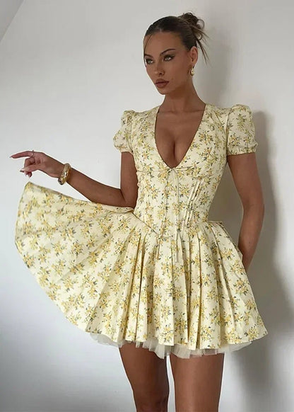 Women's SOERA Iris V-Neck Mini Dress