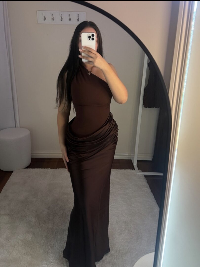 Women's SOERA Jasmine One-Shoulder Maxi Dress