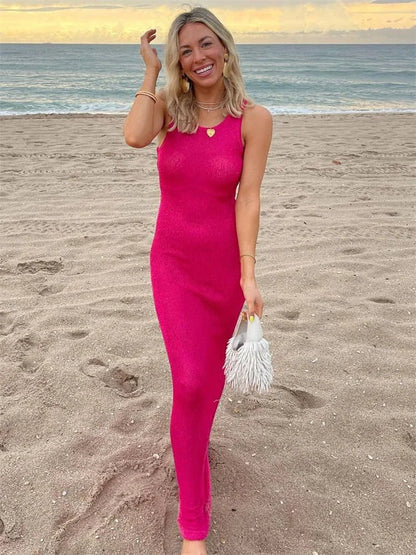 Women's SOERA Kaila Sequin Sleeveless Maxi Dress
