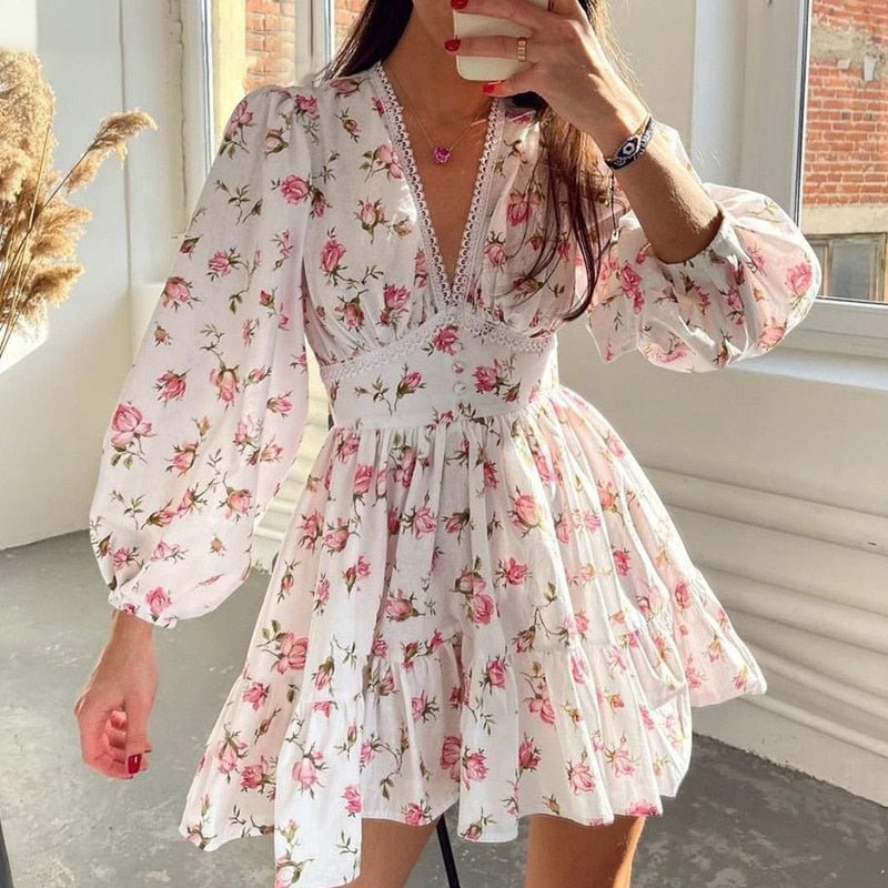 Women's SOERA Lottie Floral Lace Mini Dress