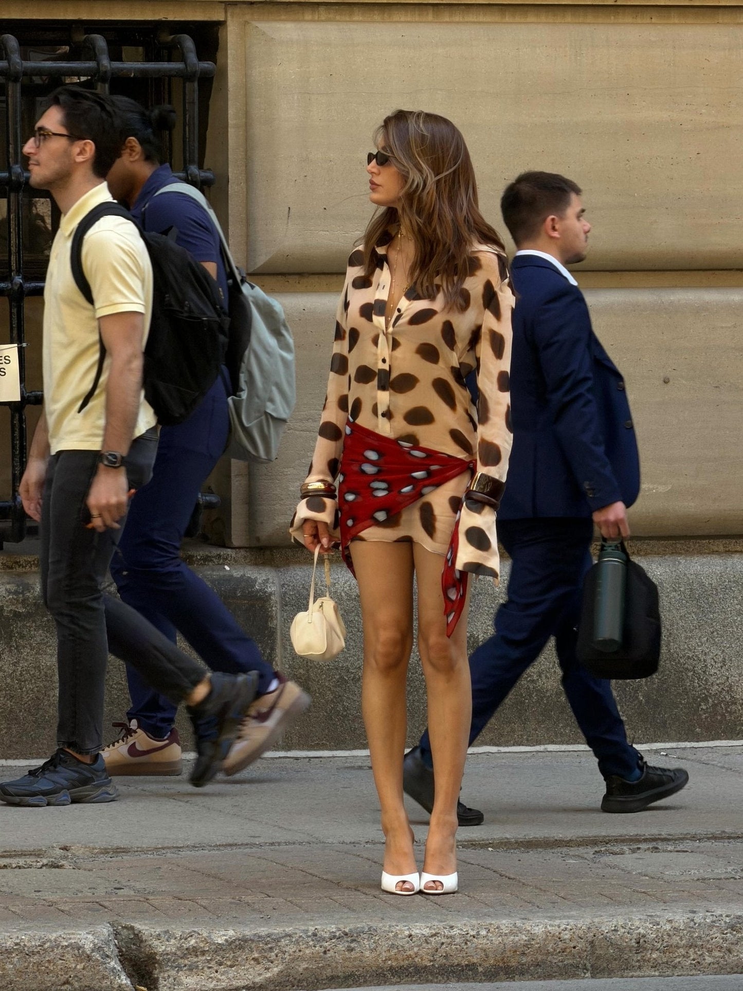 Women's Margot Animal Print Shirt Dress