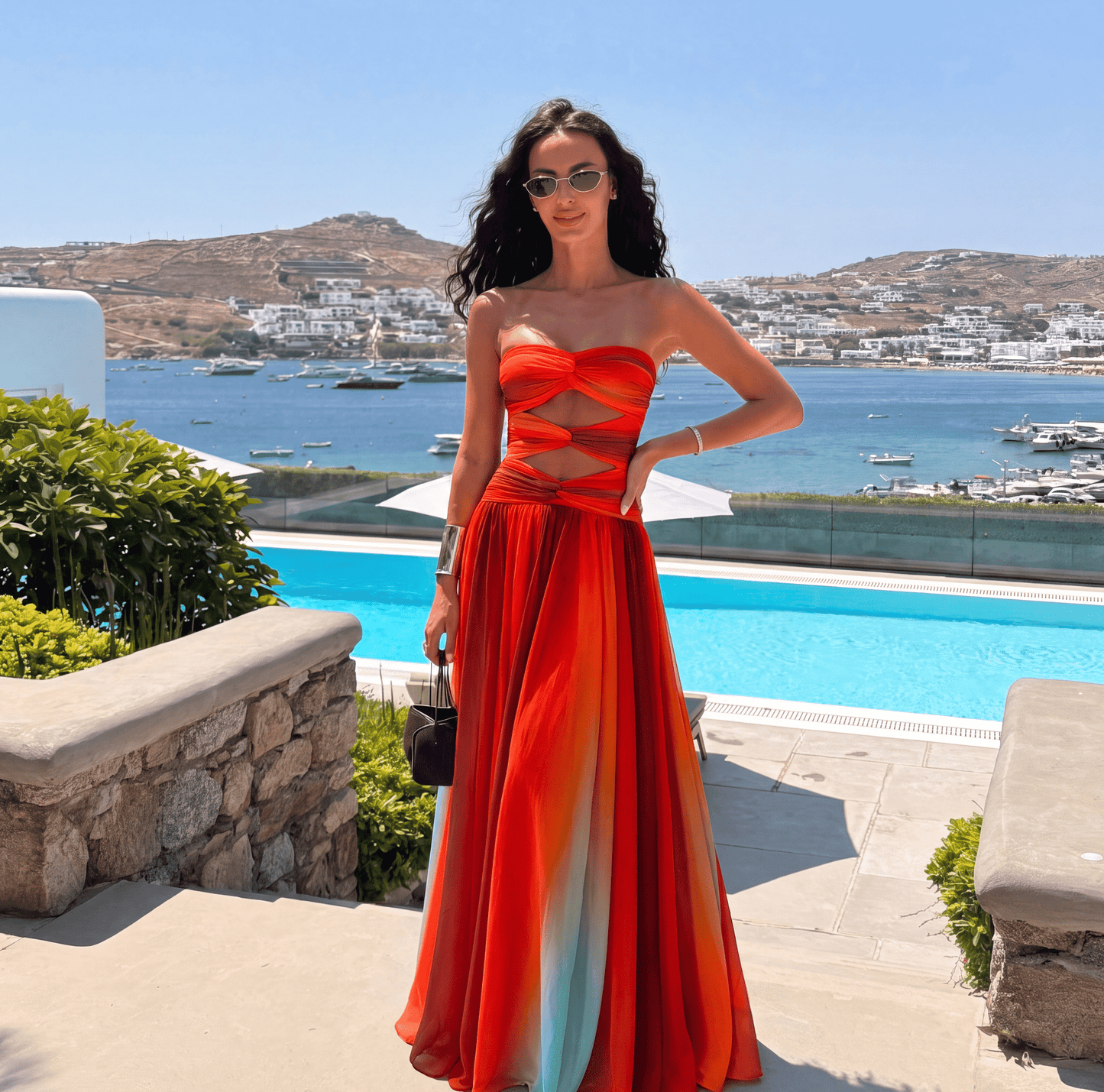 Women's SOERA Margot Knot Maxi Dress