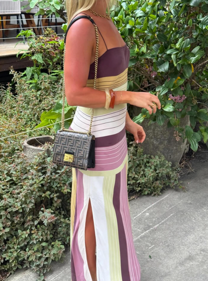 Women's SOERA Martha Striped Knit Midi Dress