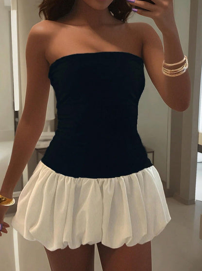 Women's SOERA Maurie Drop-Waist Bubble-Hem Dress