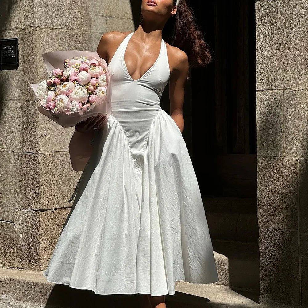 Women's SOERA Natasha Halter Neck Backless Maxi Dress