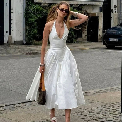 Women's SOERA Natasha Halter Neck Backless Maxi Dress