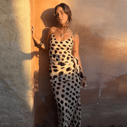 Women's SOERA Natasha Leopard Print Maxi Scarf Dress