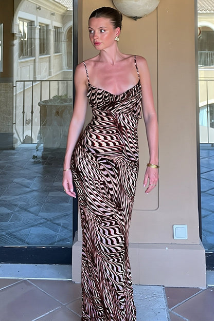 Women's SOERA Reina Cowl Neck Slip Maxi Dress
