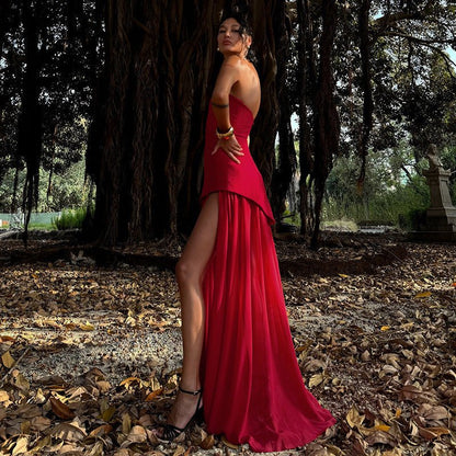 Women's SOERA Sienna Asymmetric Maxi Dress