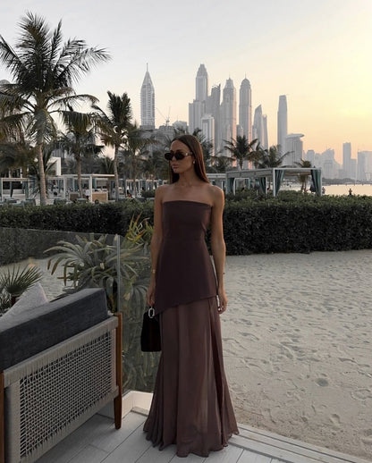 Women's SOERA Sienna Asymmetric Maxi Dress