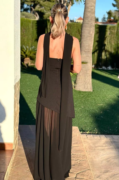 Women's SOERA Sienna Asymmetric Maxi Dress