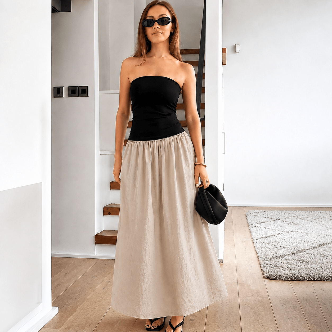 Women's SOERA Sienna Contrast Honor Maxi Dress