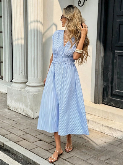 Women's SOERA Sienna Striped Empire Maxi Dress