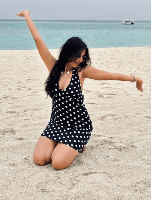 Women's SOERA Sofia Backless Polka Dot Mini Dress