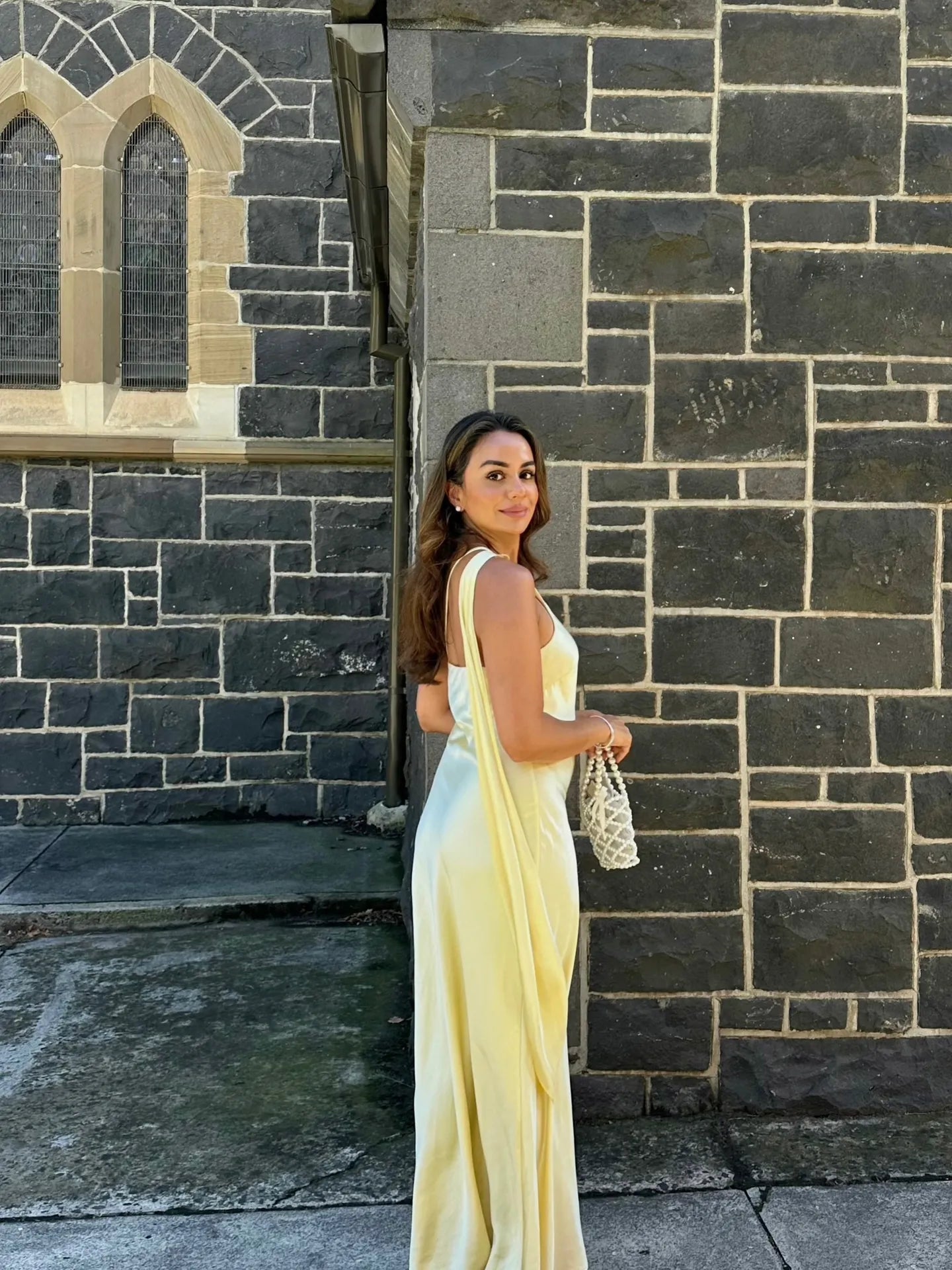Women's SOERA Sofia One-Shoulder Silk Evening Gown