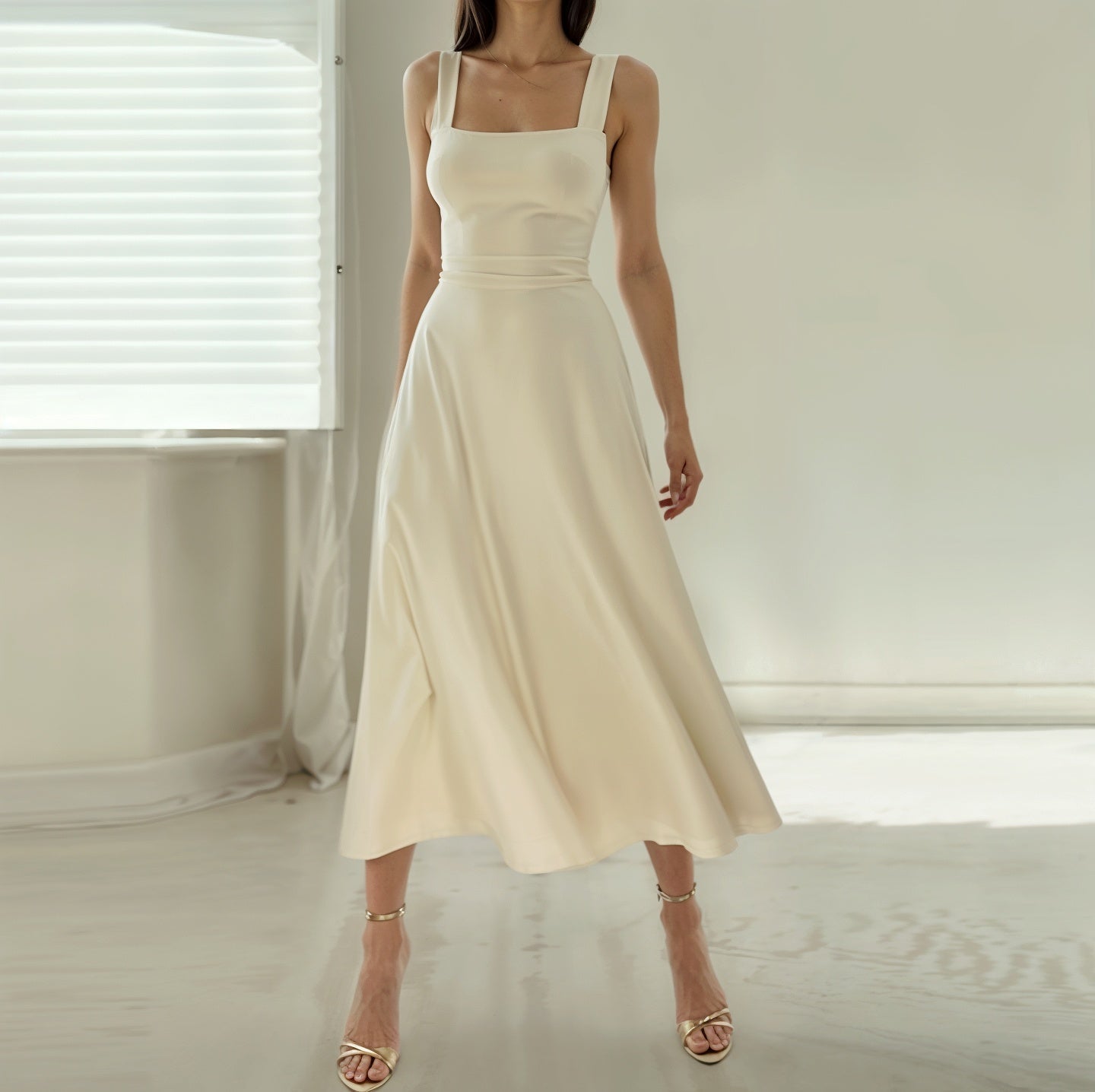 Women's Sophia Sleeveless Midi Dress