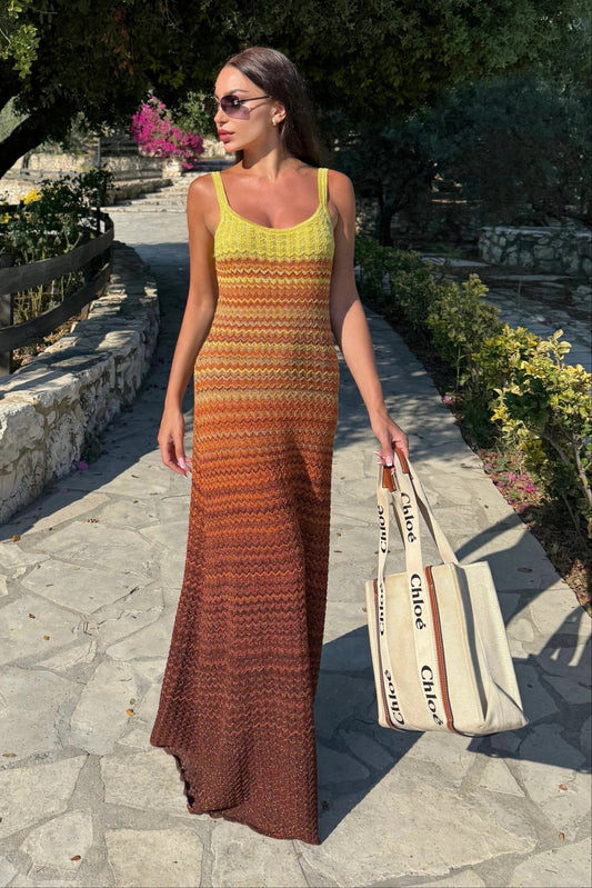 Women's SOERA Sophia Sunset Knit Maxi Dress