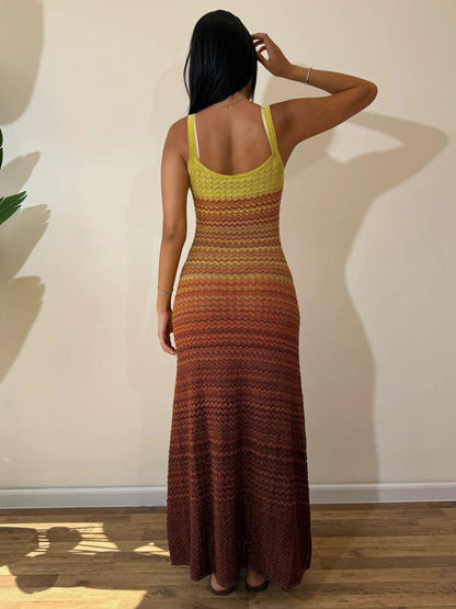 Women's SOERA Sophia Sunset Knit Maxi Dress