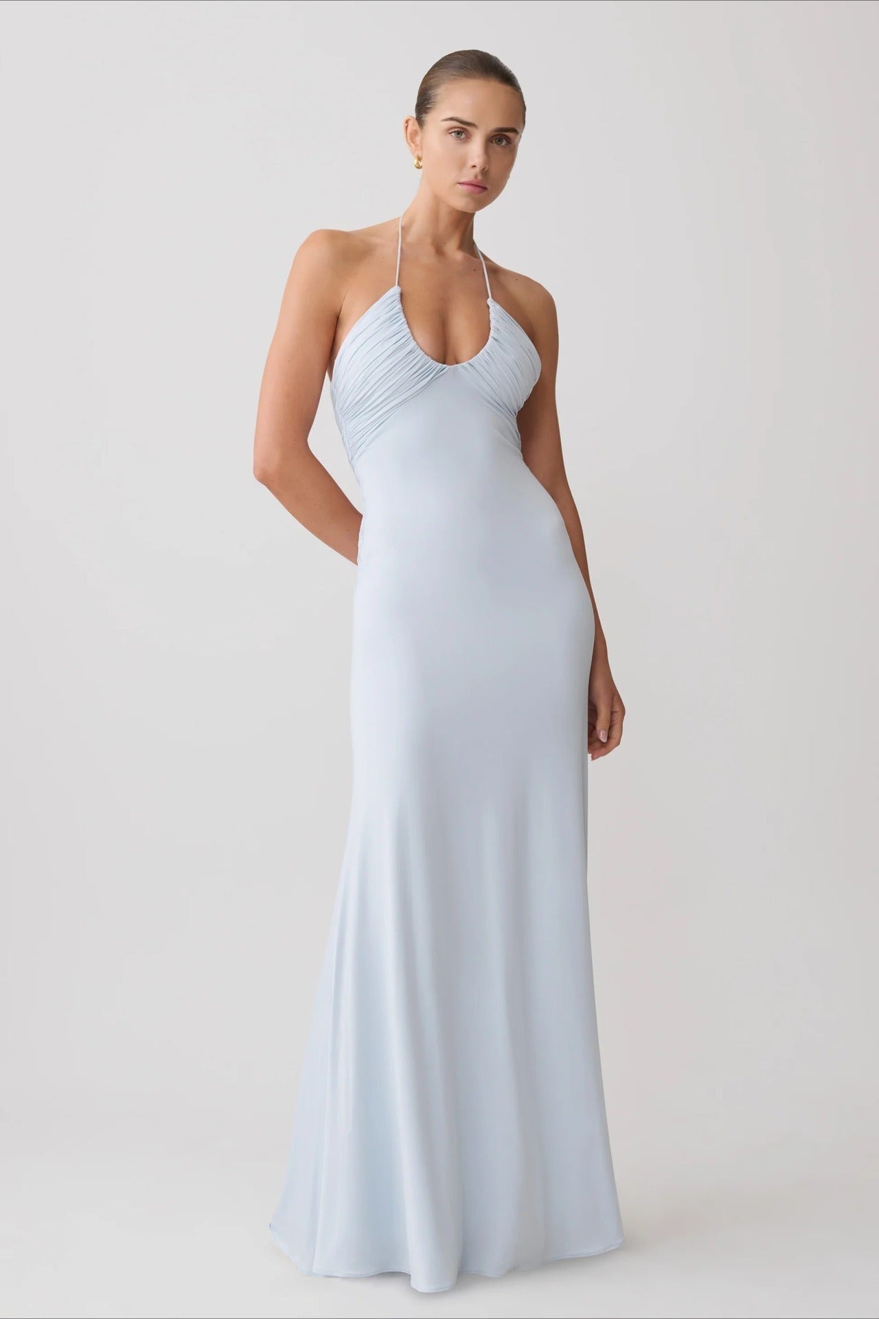 Women's SOERA Valentina Halter Mermaid Maxi Dress