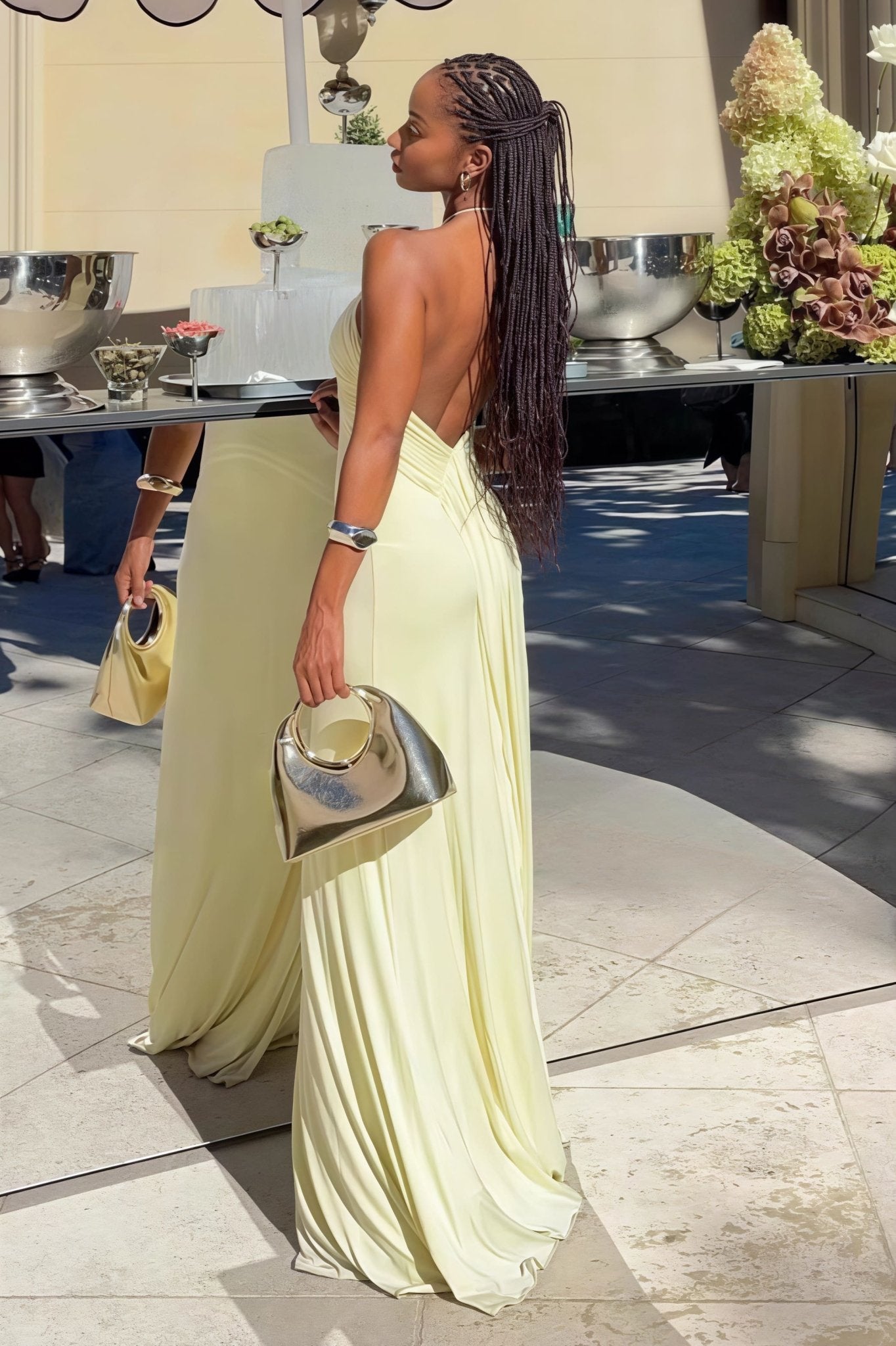Women's SOERA Valentina Halter Mermaid Maxi Dress