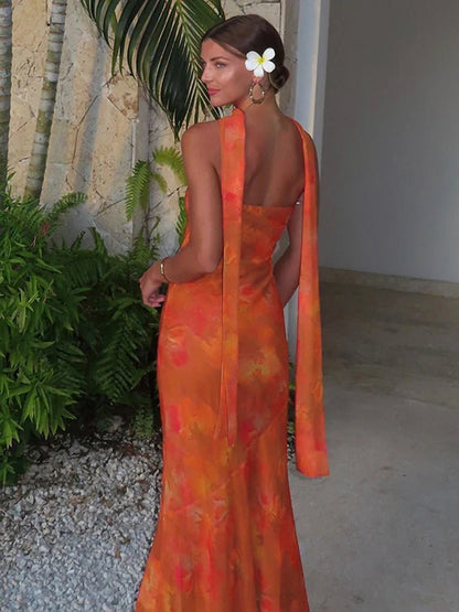 Women's Vivienne Strapless Mesh Maxi Dress
