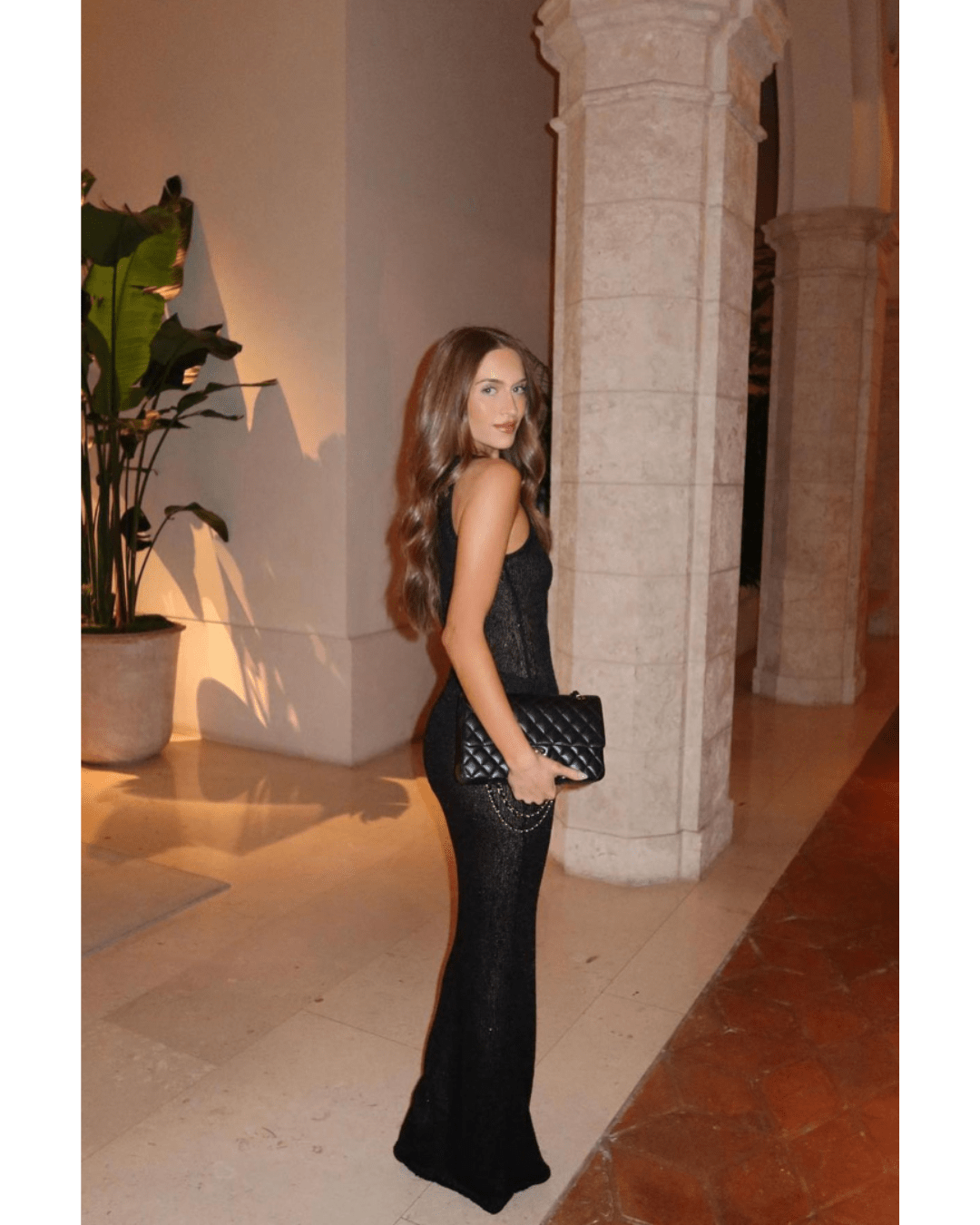 Women's SOERA Zenaya Sequined Sheer Maxi Dress