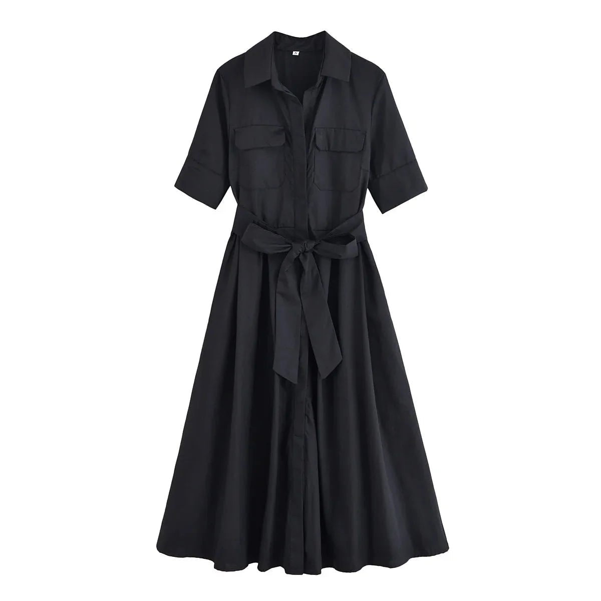 Women's SOERA Beatrice Belted Shirt Midi Dress
