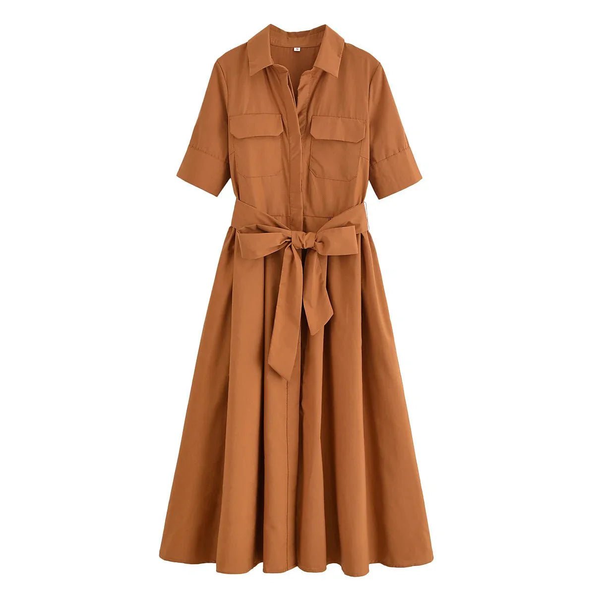Women's SOERA Beatrice Belted Shirt Midi Dress