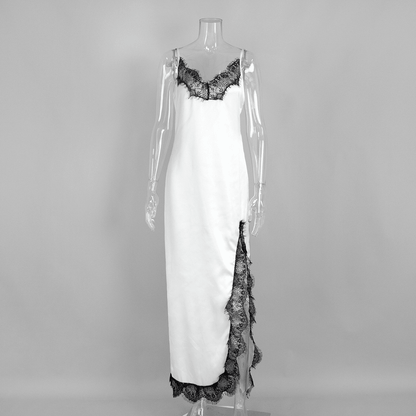 Women's SOERA Beatrice Halter Lace Maxi Dress