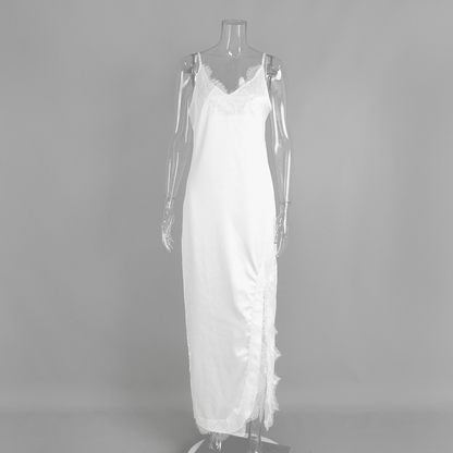 Women's SOERA Beatrice Halter Lace Maxi Dress