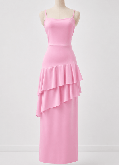 Women's SOERA Bianca Backless Spaghetti Strap Maxi Dress