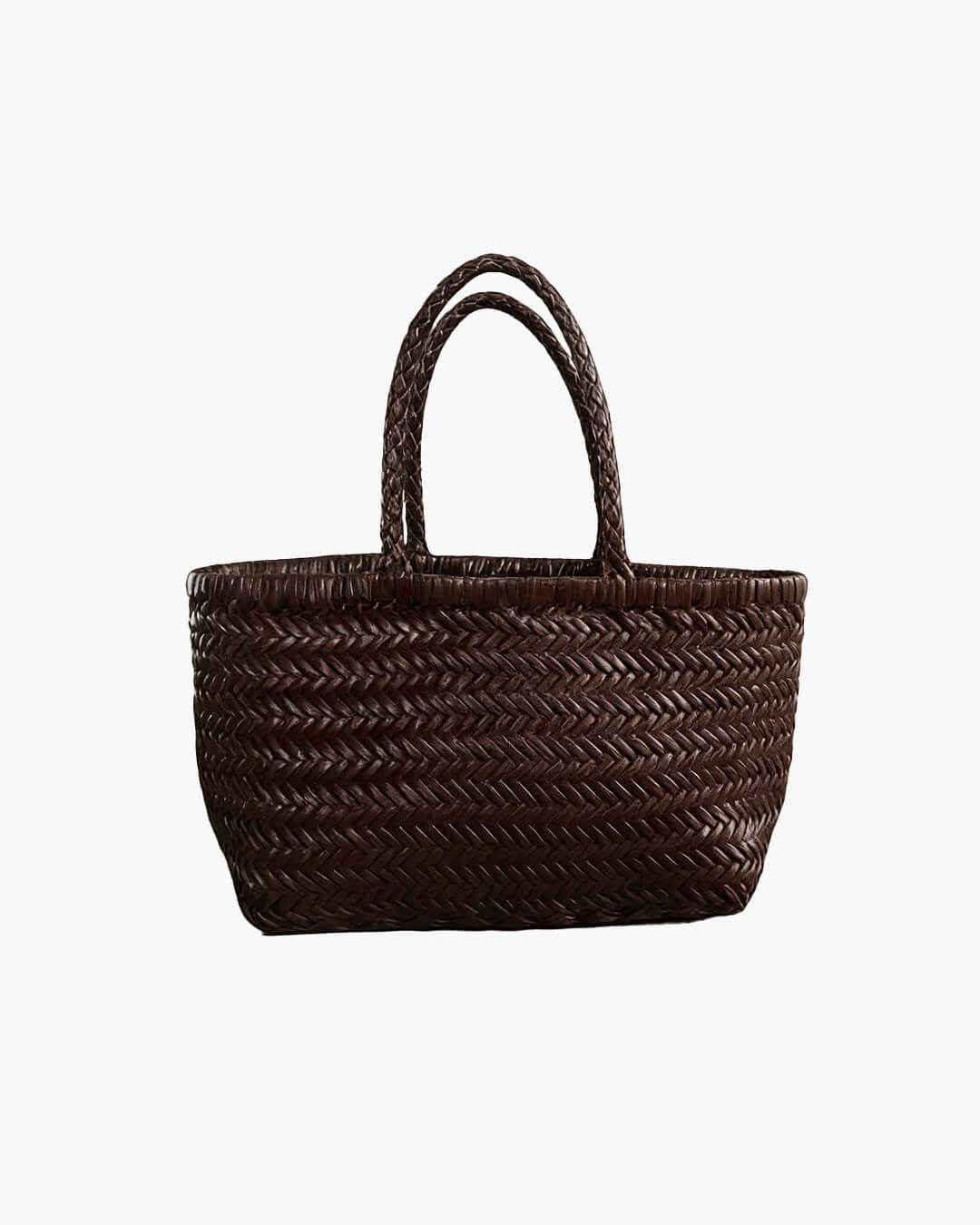 Women's Anais Handwoven Leather Tote Bag