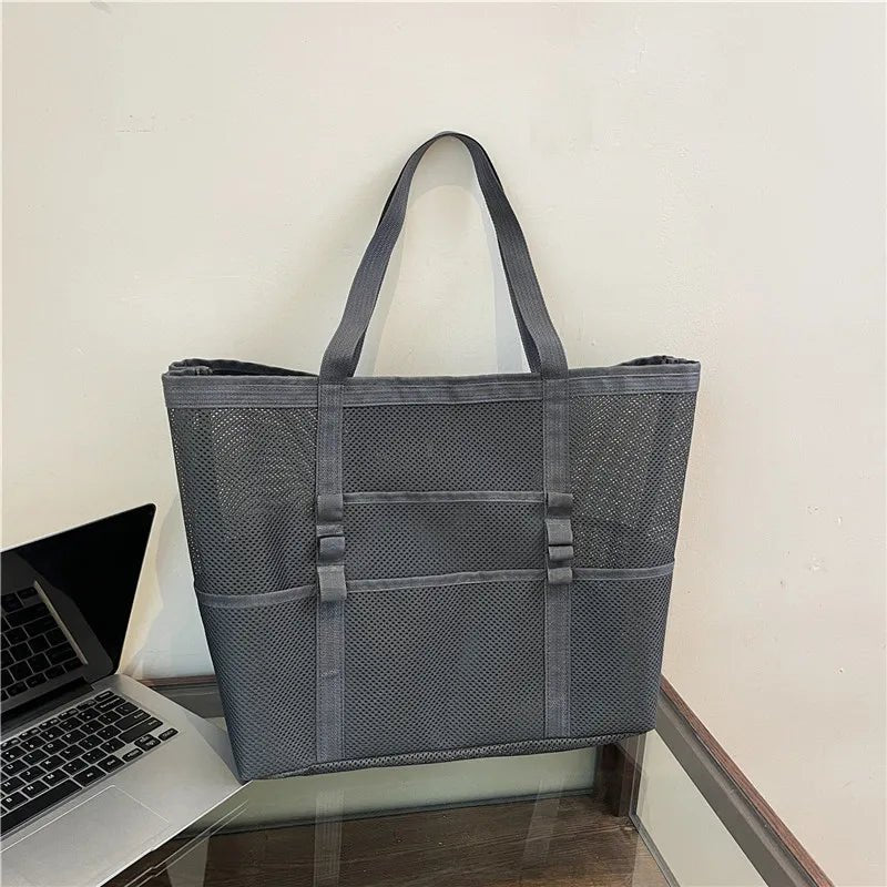 Women's SOERA Beatrice Large Capacity Canvas Beach Tote