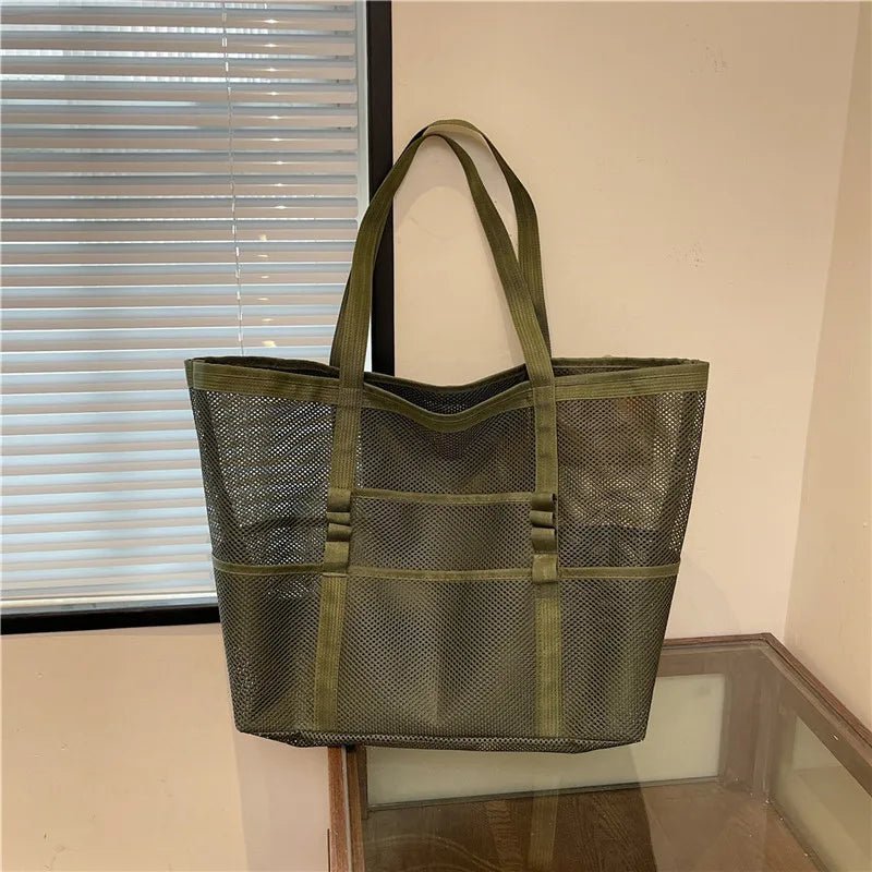 Women's SOERA Beatrice Large Capacity Canvas Beach Tote