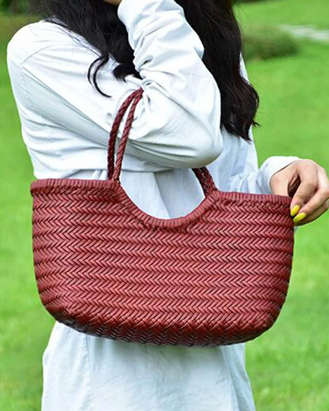 Women's SOERA Beatrice Woven Tote Bag