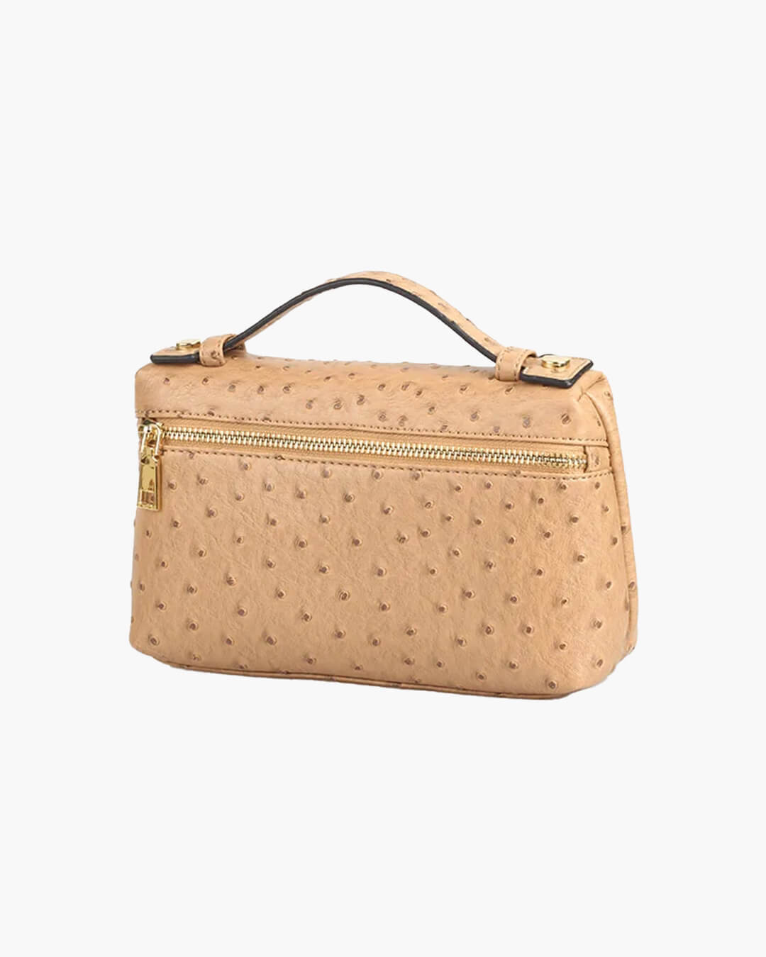 Women's SOERA Bianca Ostrich Pattern Cosmetic Bag