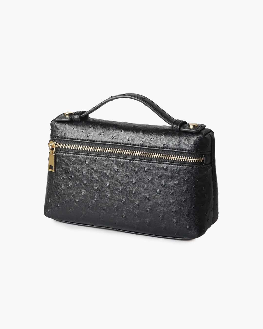 Women's SOERA Bianca Ostrich Pattern Cosmetic Bag