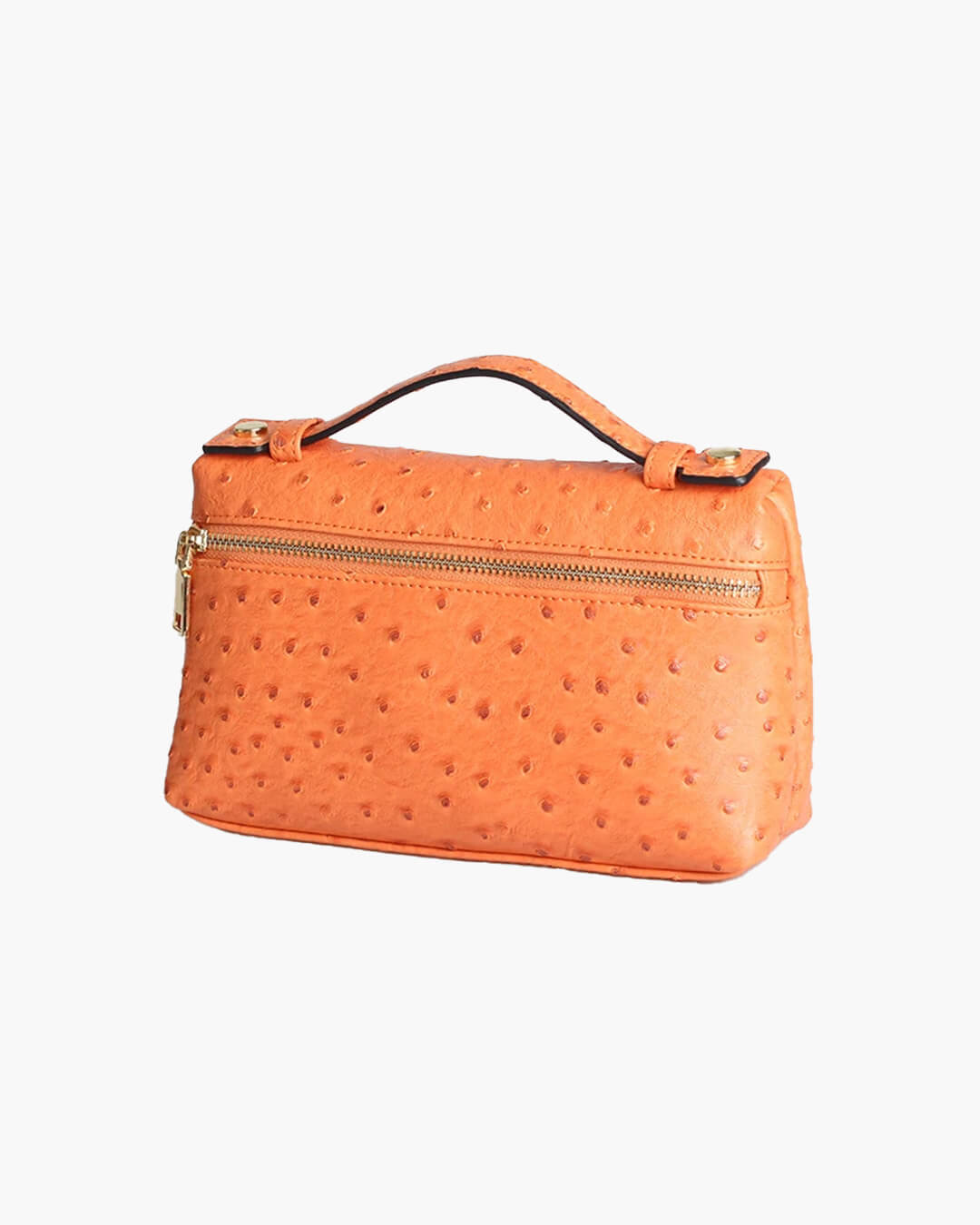 Women's SOERA Bianca Ostrich Pattern Cosmetic Bag