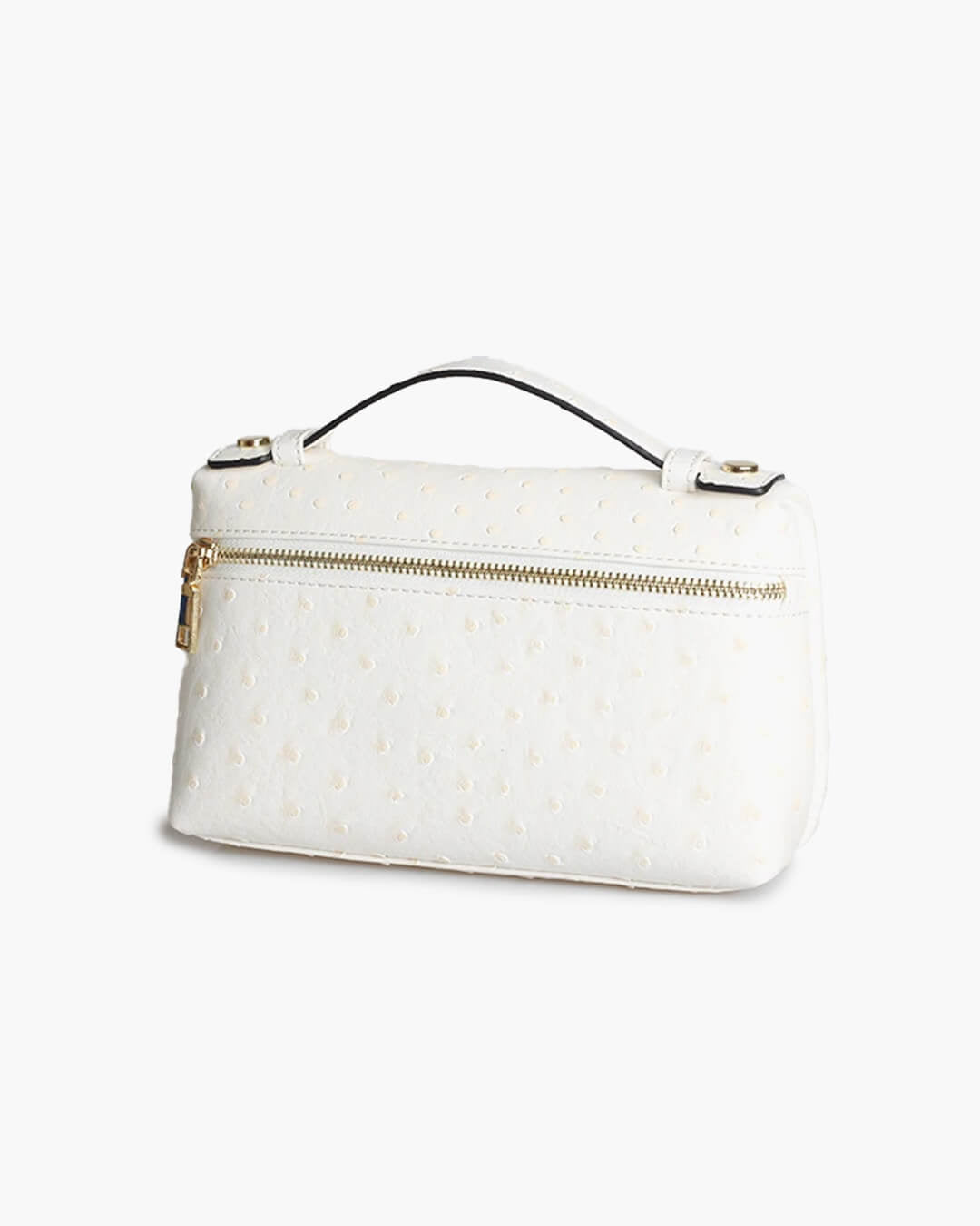 Women's SOERA Bianca Ostrich Pattern Cosmetic Bag