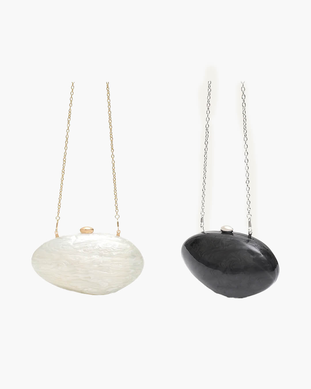 Women's SOERA Bianca Shell-Shaped Acrylic Evening Clutch