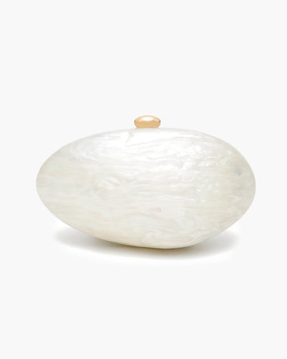 Women's SOERA Bianca Shell-Shaped Acrylic Evening Clutch