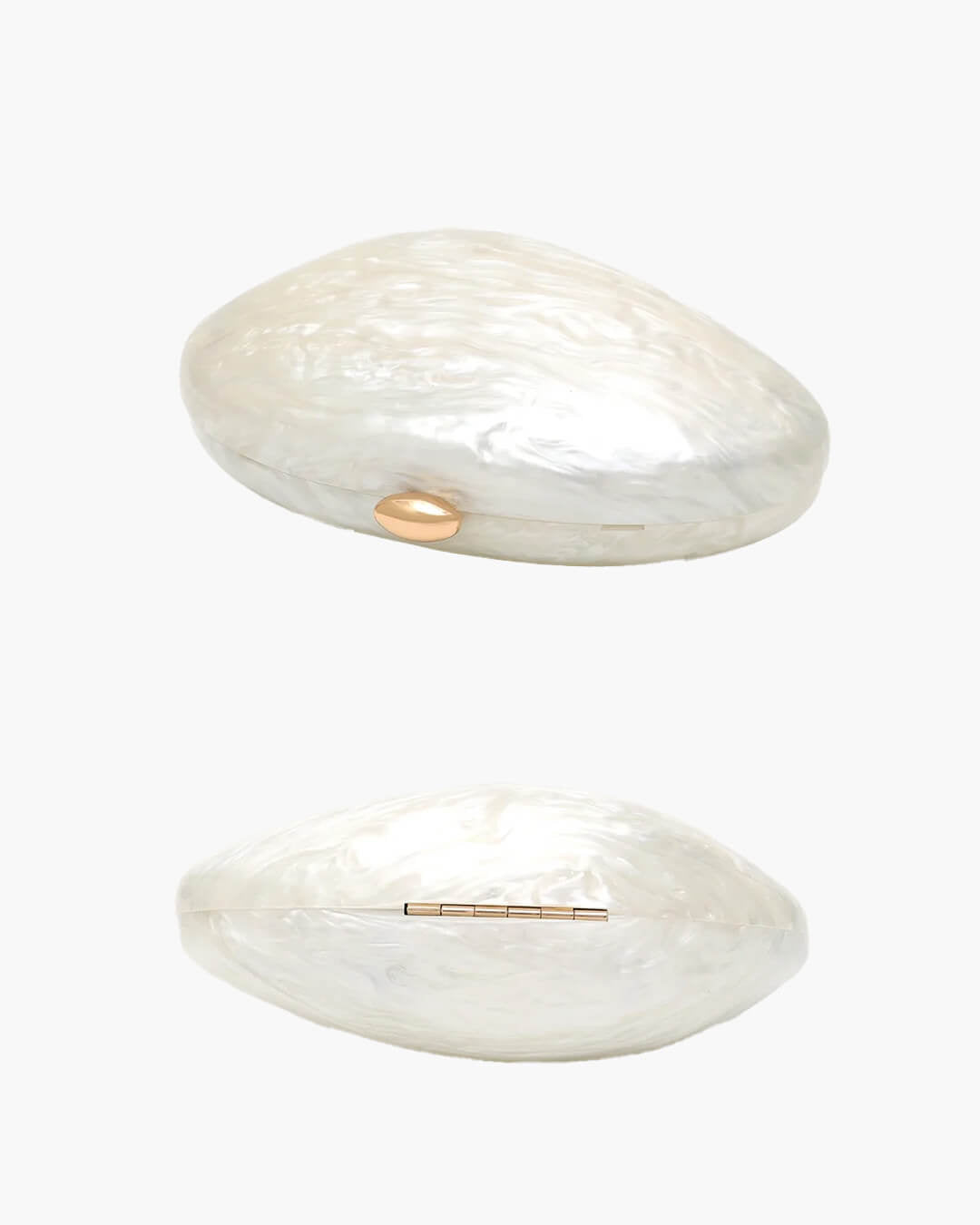 Women's SOERA Bianca Shell-Shaped Acrylic Evening Clutch