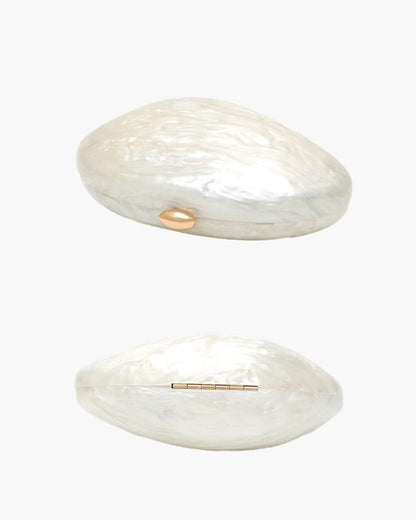 Women's SOERA Bianca Shell-Shaped Acrylic Evening Clutch