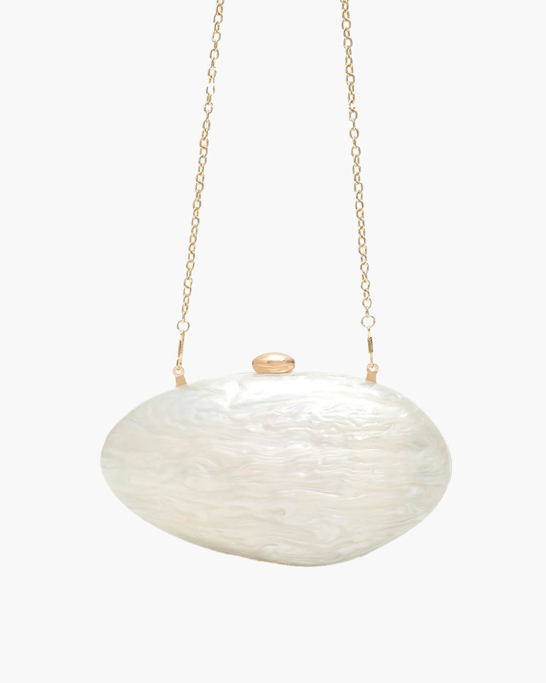 Women's SOERA Bianca Shell-Shaped Acrylic Evening Clutch