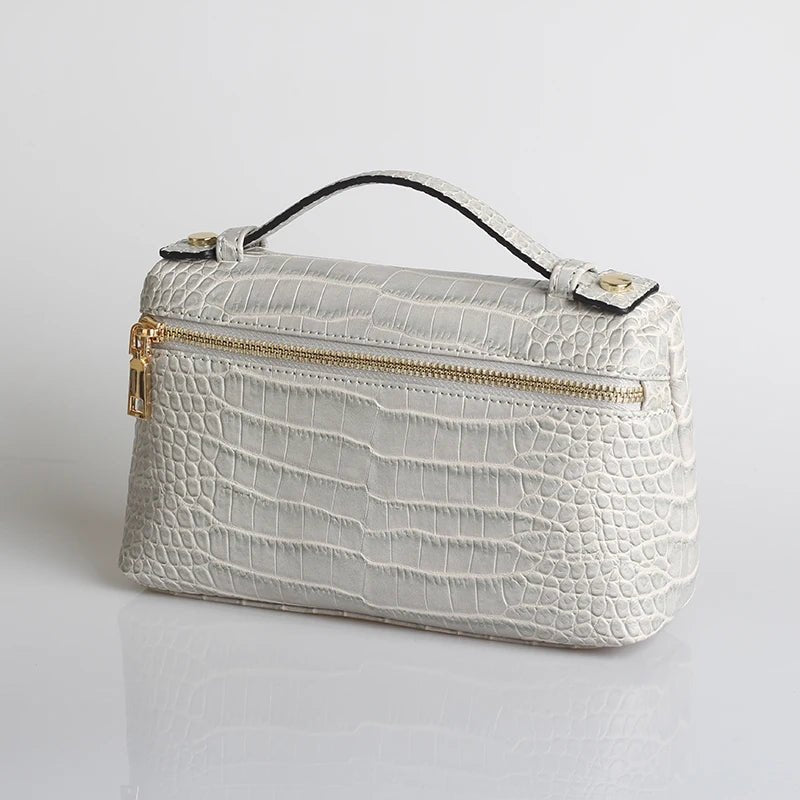 Women's Minerva Crocodile Pattern Clutch Bag