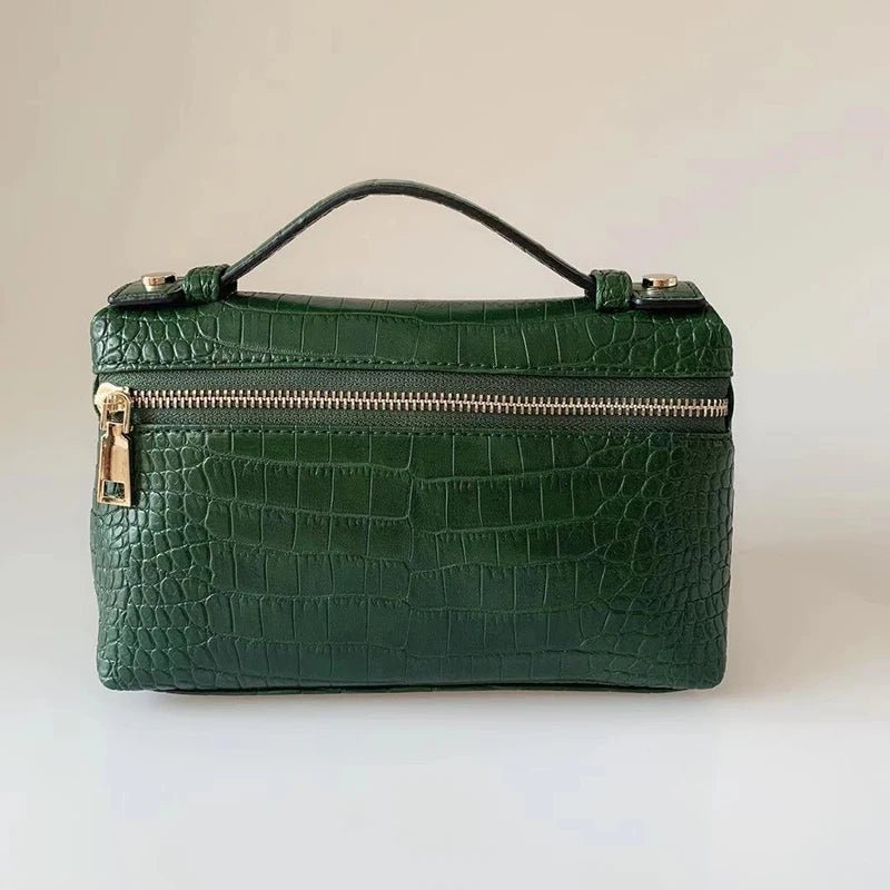 Women's Minerva Crocodile Pattern Clutch Bag