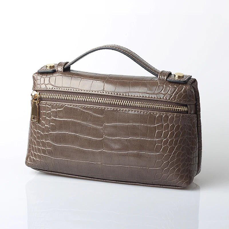 Women's Minerva Crocodile Pattern Clutch Bag